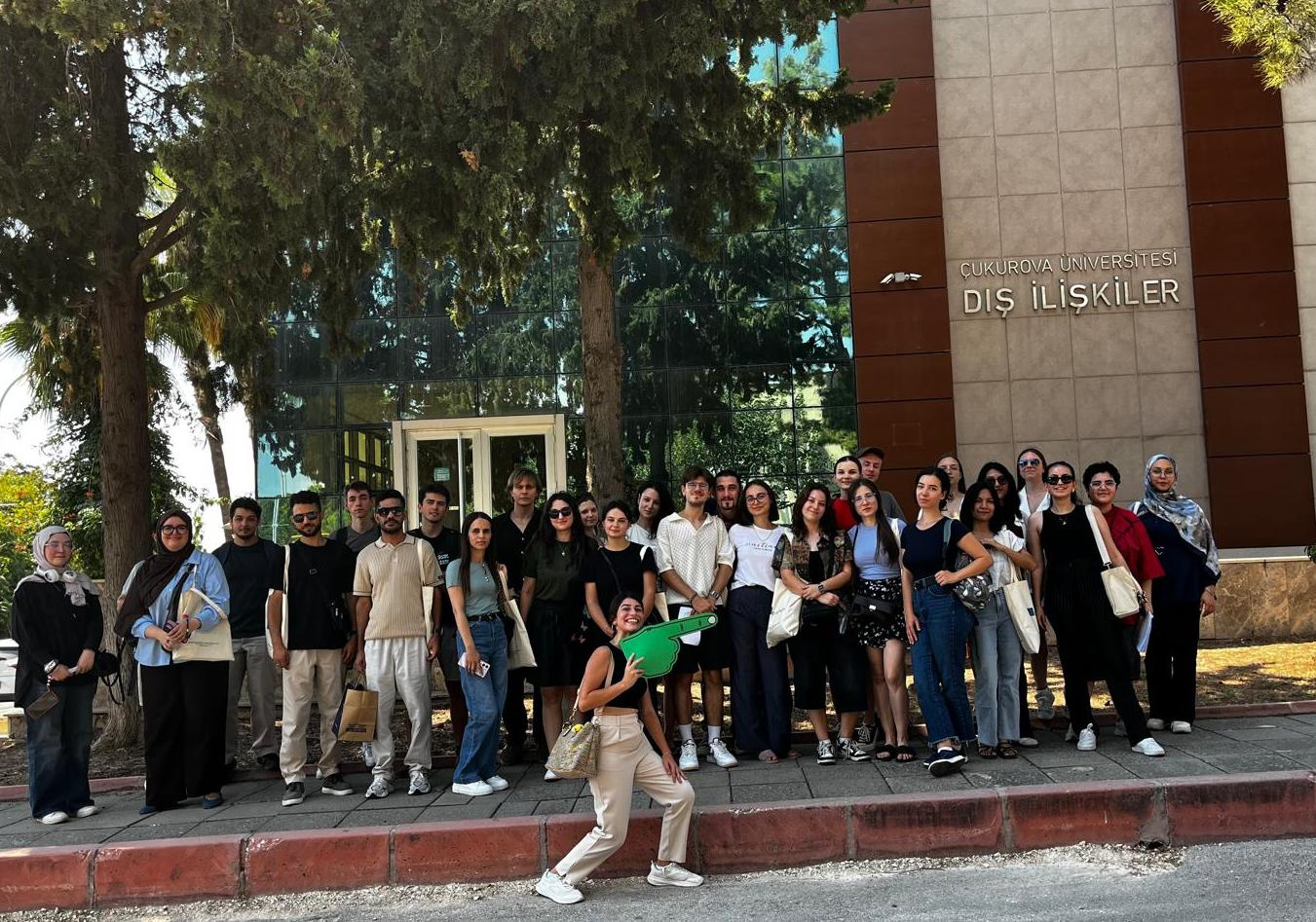 Erasmus Öğrencileri Çukurova Üniversitesinde Oryantasyon ve Kültürel Adaptasyon Programlarına Katıldı